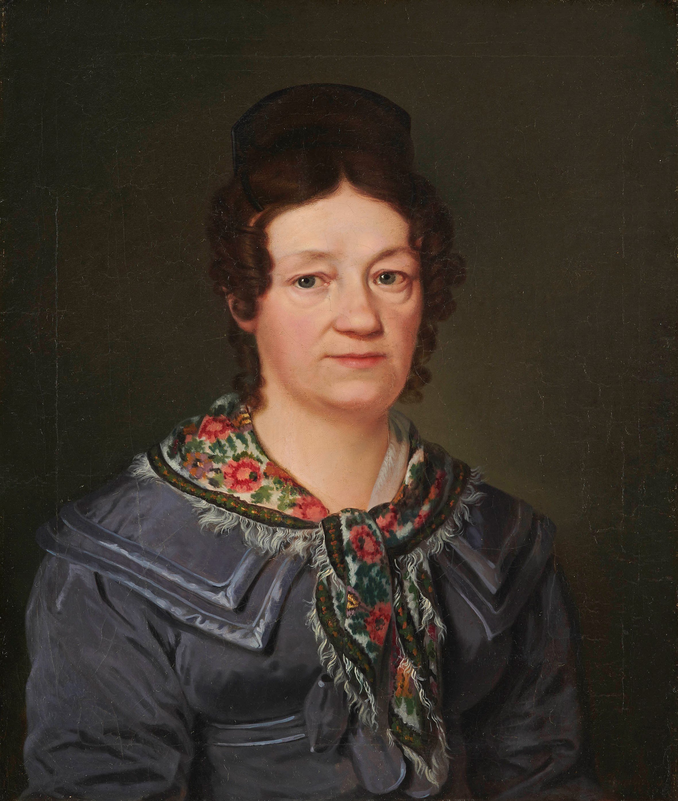 Porträt einer Frau, angeblich die Pflegemutter des Künstlers (Stadtarchiv Stuttgart CC BY-SA)