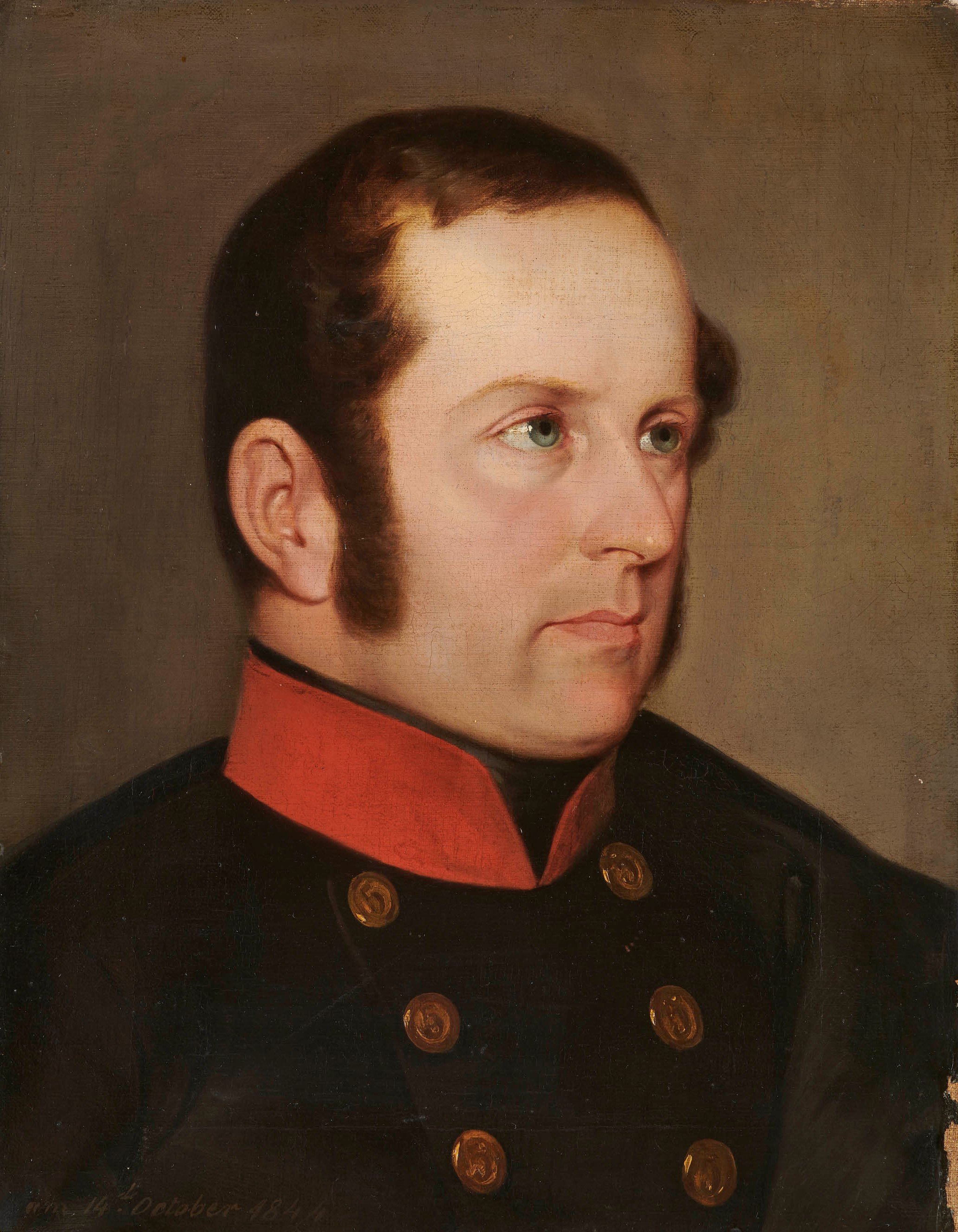 Porträt Oberstleutnant Richard von Weißenstein (Stadtarchiv Stuttgart CC BY-SA)