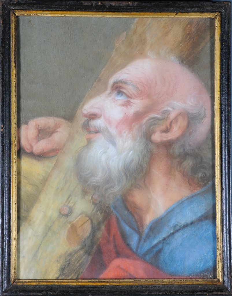 Apostel Hl. Andreas (Stadtmuseum Wangen CC BY-NC-SA)