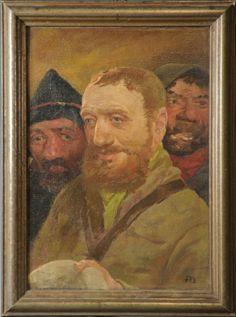Drei Männerköpfe (Stadtmuseum Wangen CC BY-NC-SA)