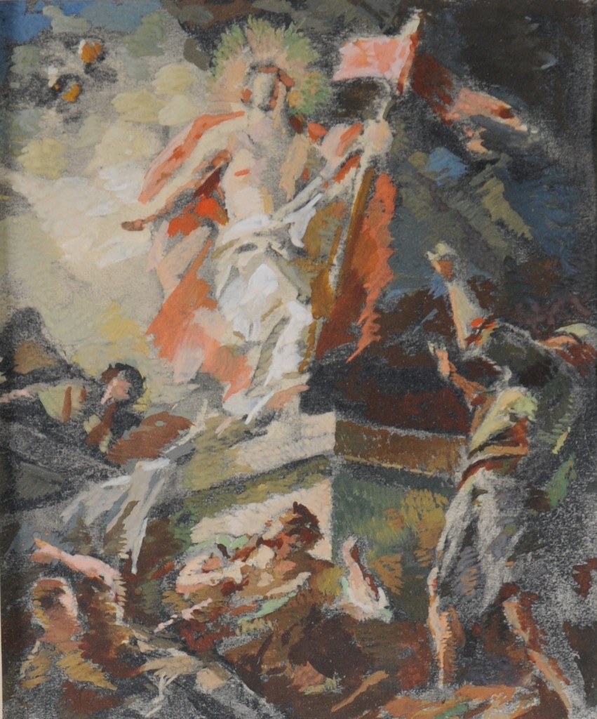 August Braun: Auferstehung Christi (Stadtmuseum Wangen CC BY-NC-SA)
