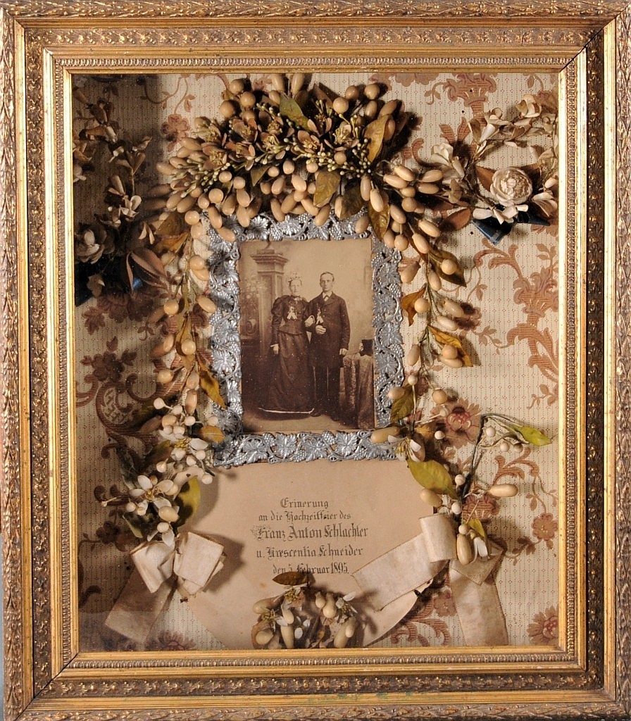 Kastenbild Hochzeitserinnerung (Stadtmuseum Wangen CC BY-NC-SA)
