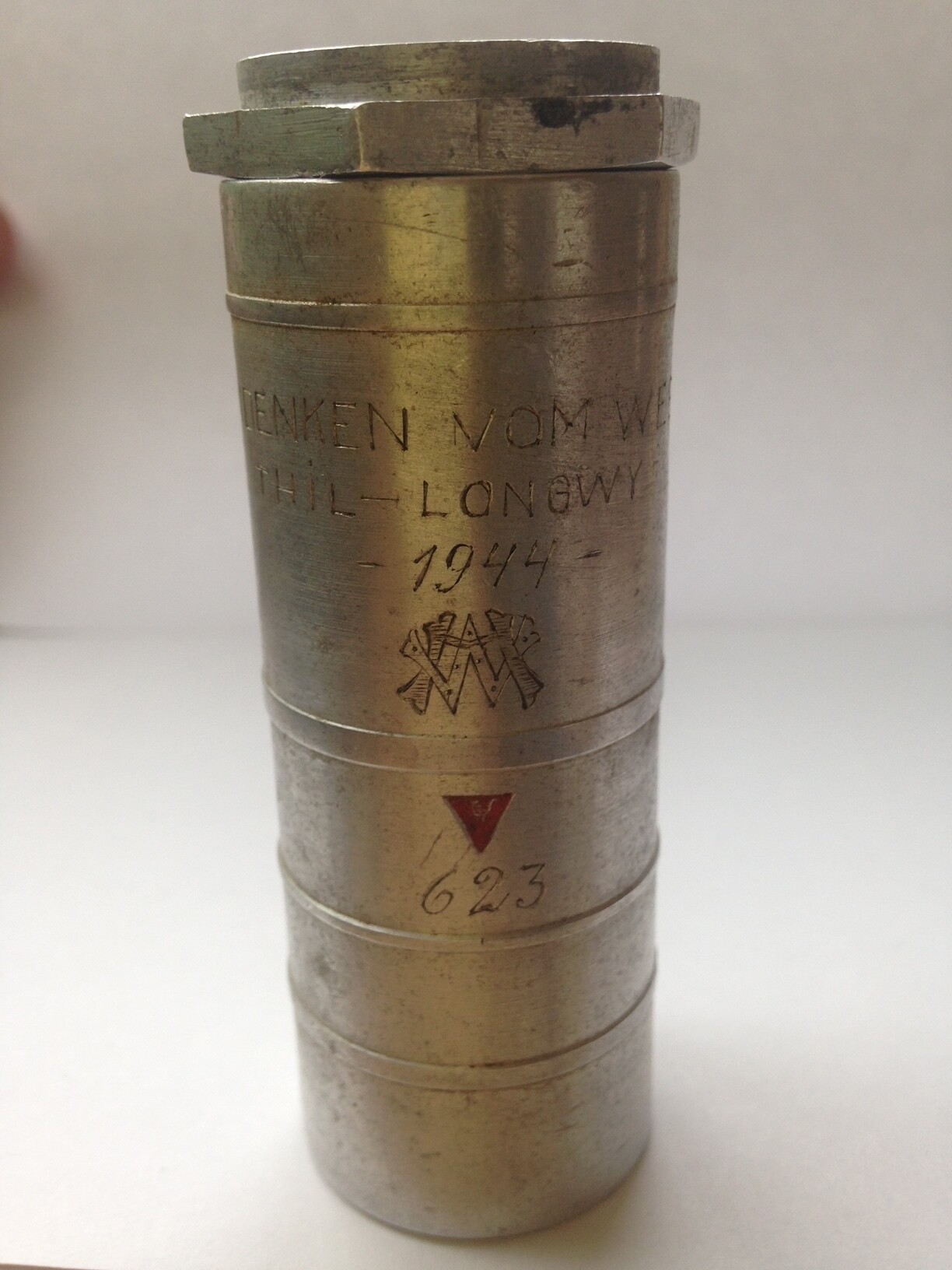 Aluminium-Zylinder aus Thil (Miklos-Klein-Stiftung Bad Friedrichshall CC BY-NC-SA)