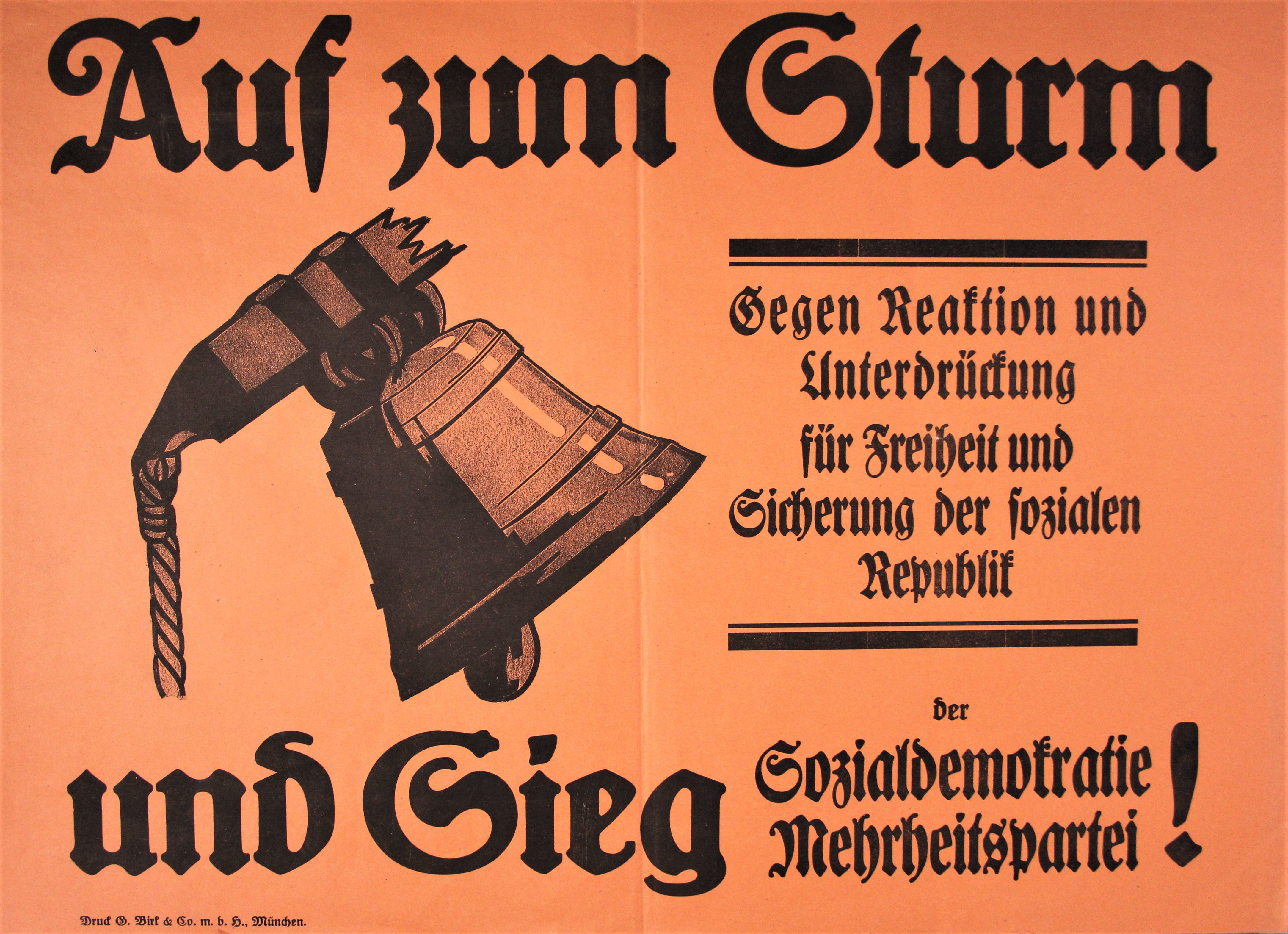 "Auf zum Sturm und Sieg" (Stiftung Reichspräsident-Friedrich-Ebert-Gedenkstätte CC BY-NC-SA)