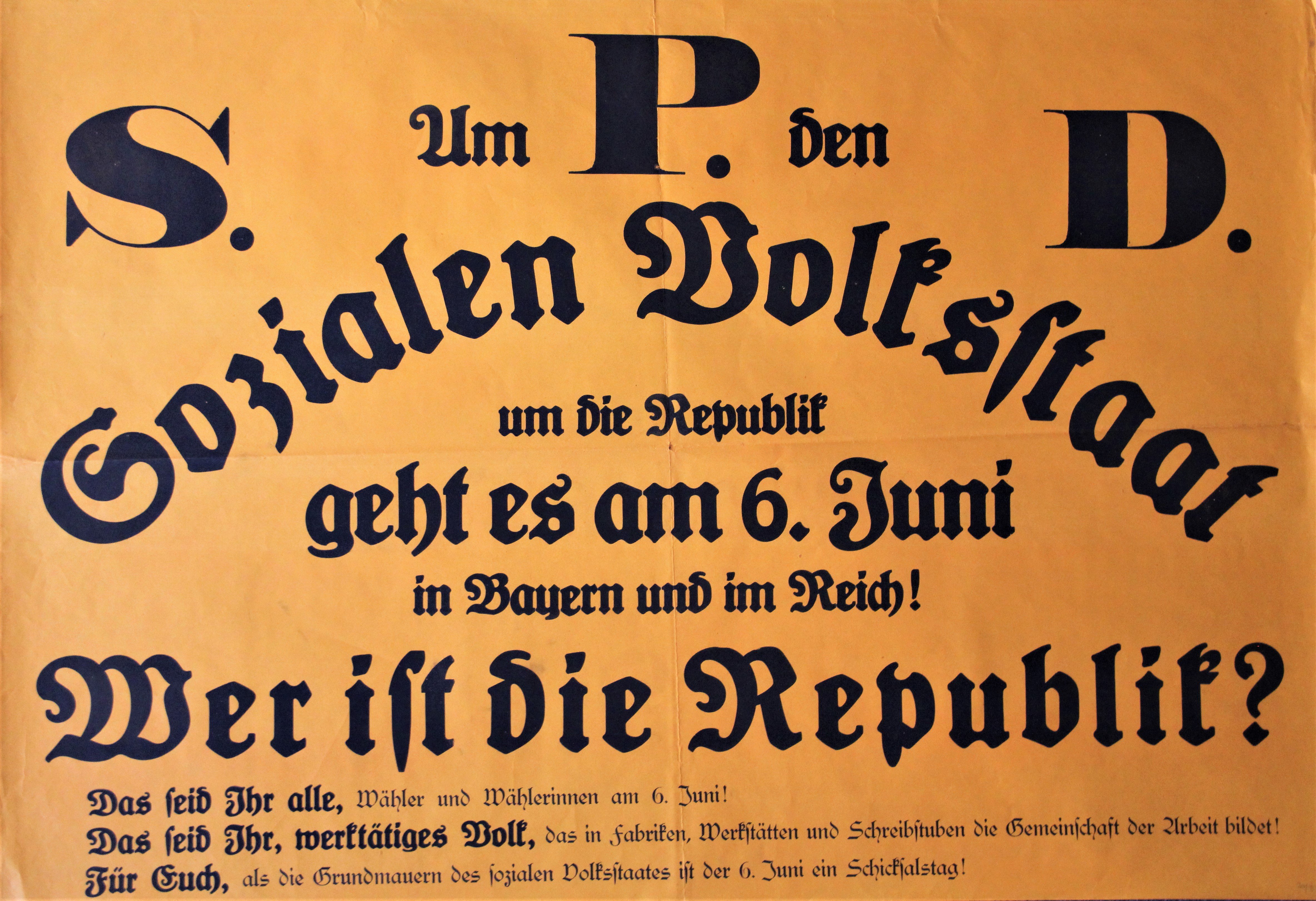 "SPD" (Stiftung Reichspräsident-Friedrich-Ebert-Gedenkstätte CC BY-NC-SA)