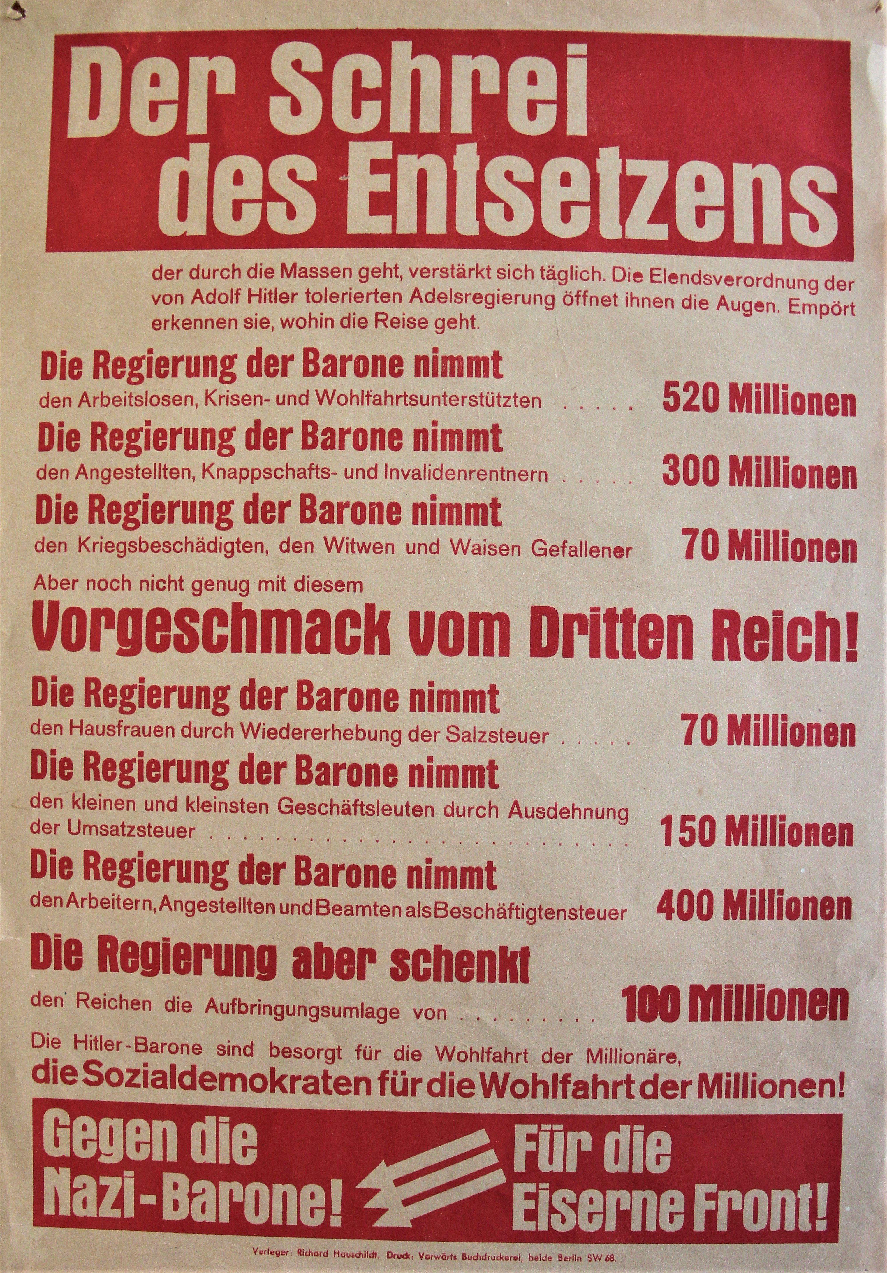 "Der Schrei des Entsetzens" (Stiftung Reichspräsident-Friedrich-Ebert-Gedenkstätte CC BY-NC-SA)
