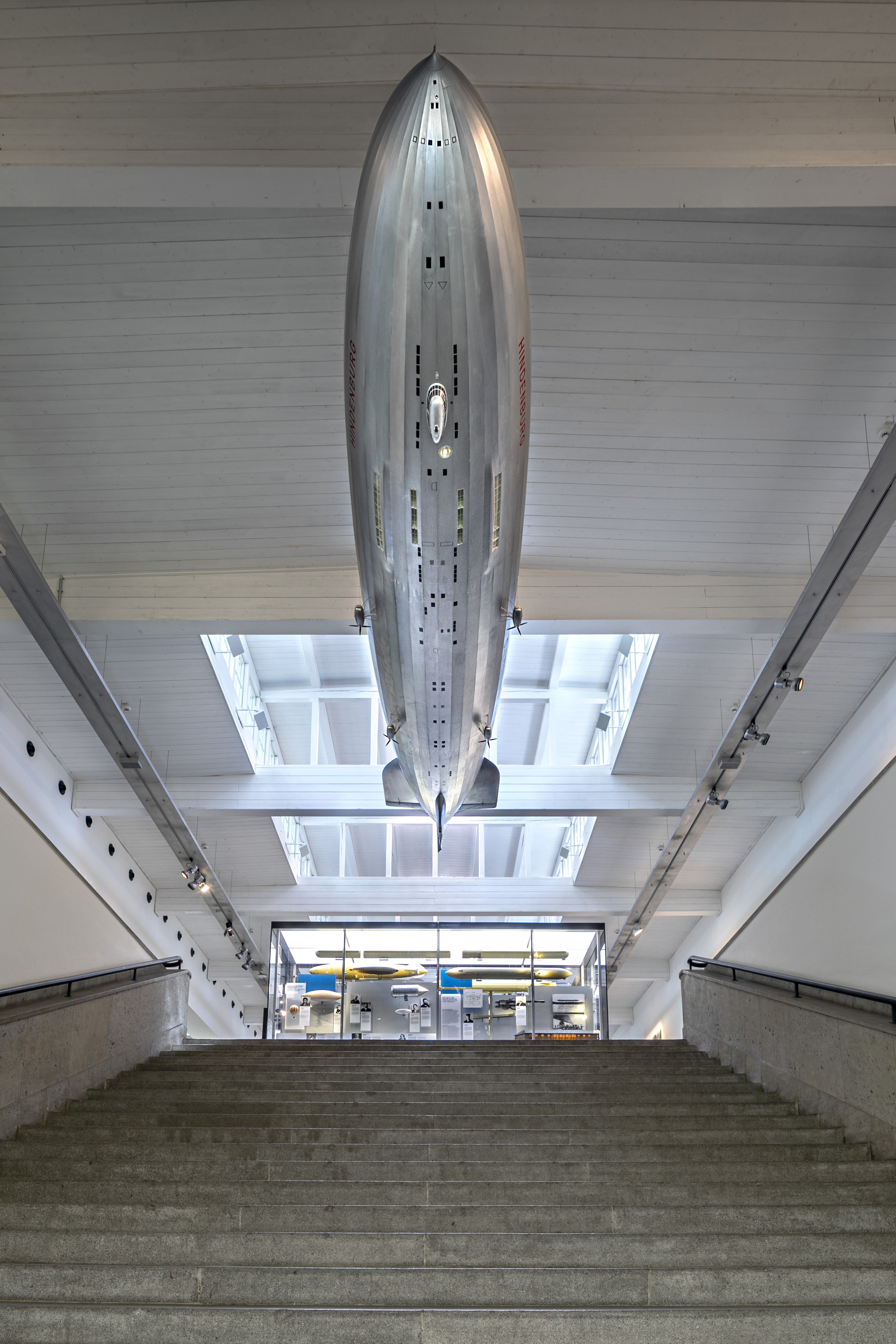 Modell: Luftschiff LZ 129 "Hindenburg" (Zeppelin Museum Friedrichshafen GmbH CC BY-ND)