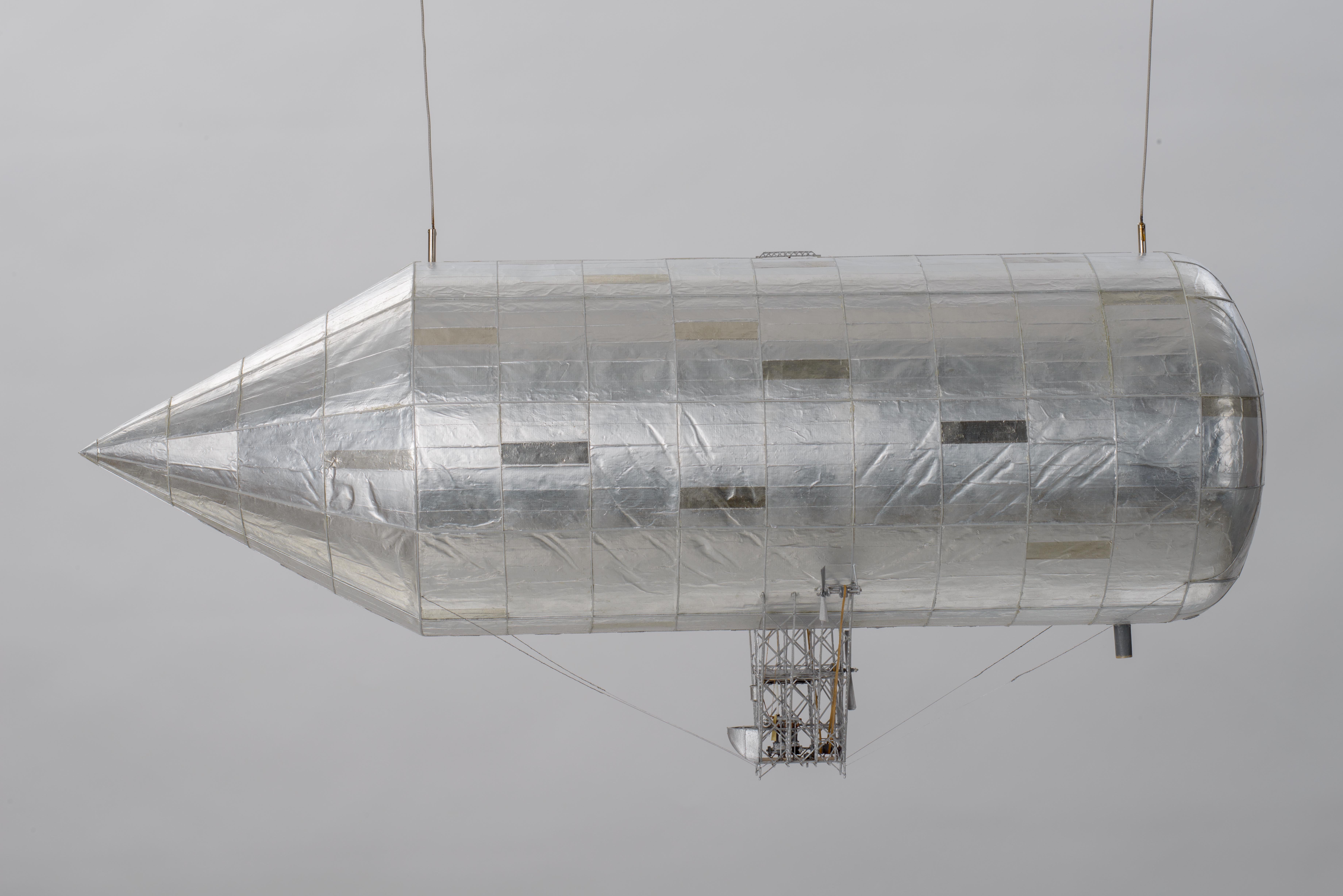 Modell: Luftschiff von David Schwarz (Zeppelin Museum Friedrichshafen GmbH CC BY-NC-SA)