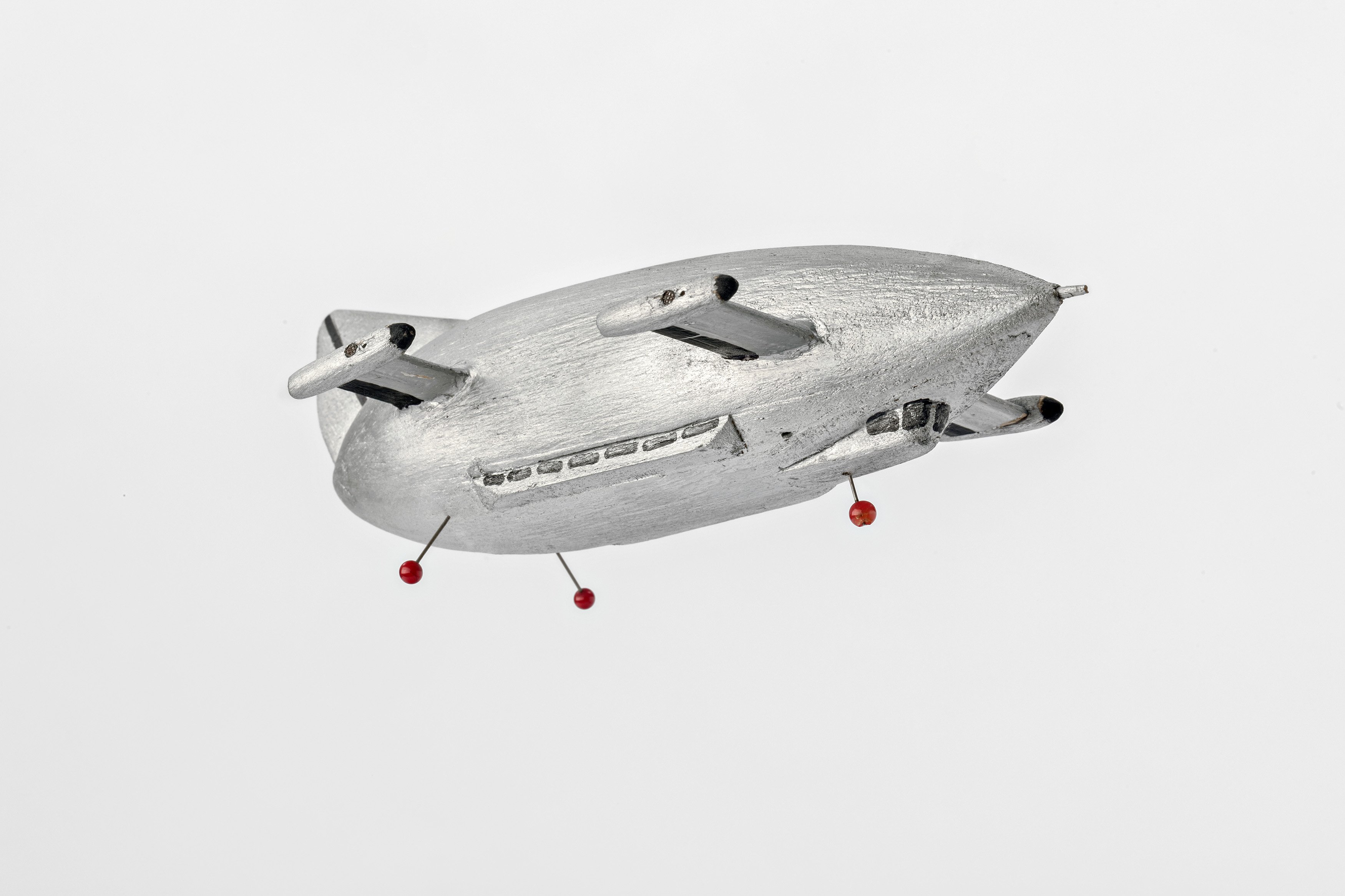 Modell: Luftschiff (klein) nach den Entwürfen von Tilmann Schmitz (Zeppelin Museum Friedrichshafen GmbH CC BY-ND)