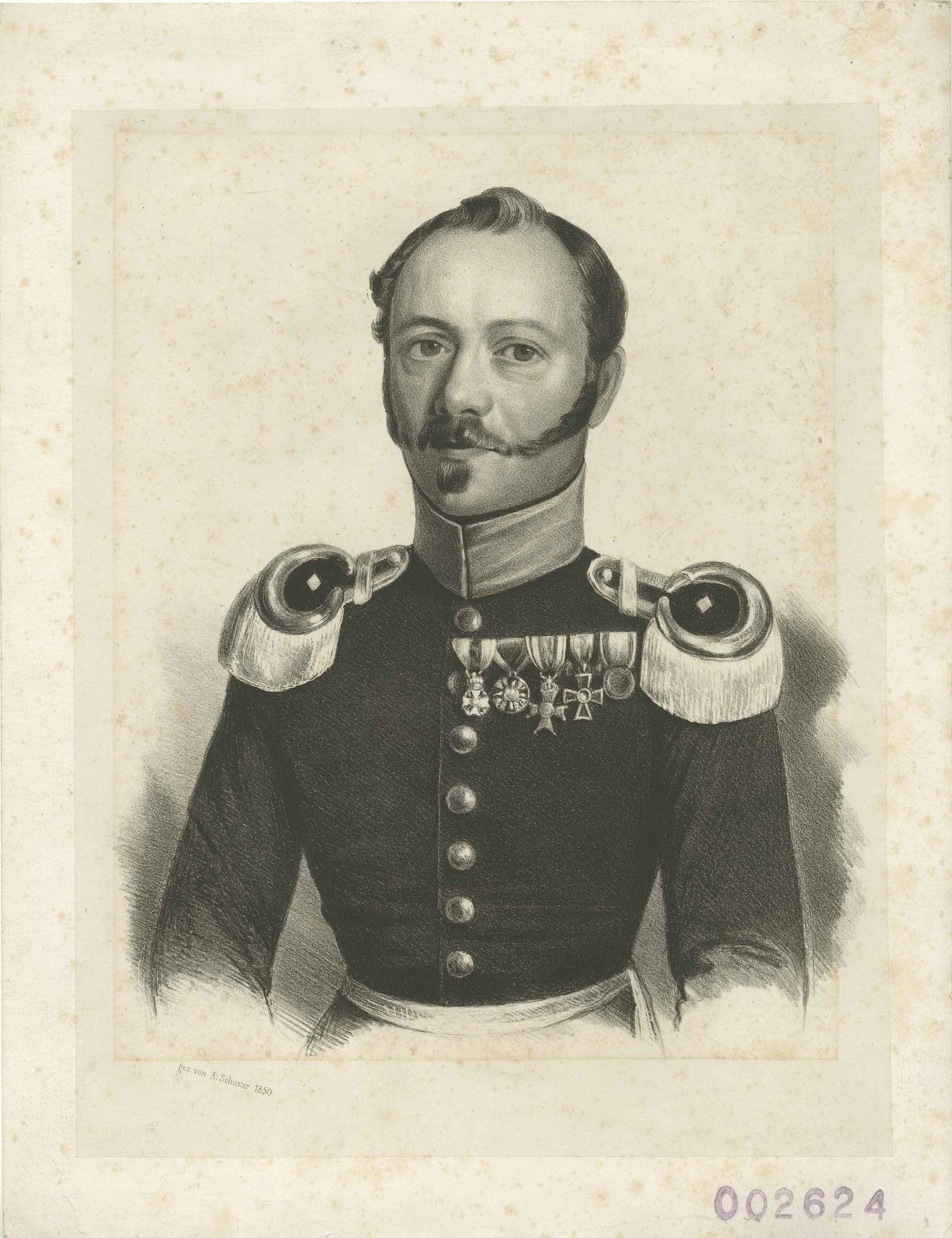 Ernst Gustav Freiherr von Biedenfeld (1792 - 1849) (Wehrgeschichtliches Museum Rastatt CC BY-NC-SA)