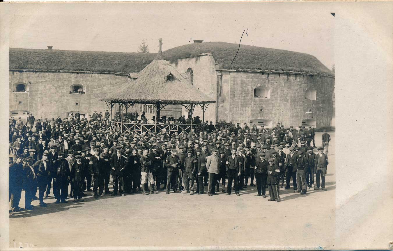 Kriegsgefangene in Rastatt 1914-1918 (Wehrgeschichtliches Museum Rastatt CC BY-NC-SA)