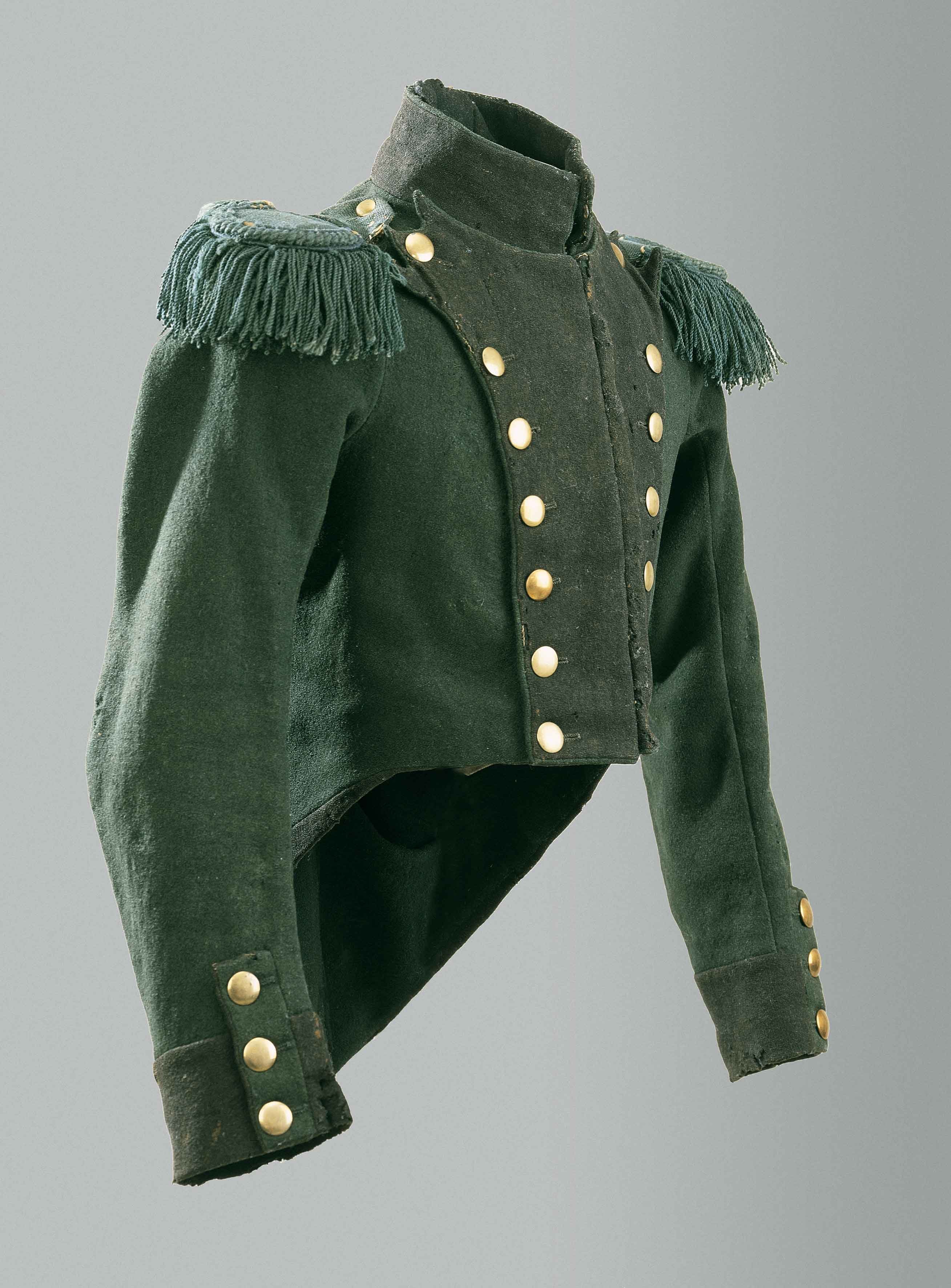 Baden, Kollett für Mannschaften der Jäger (1808) (Wehrgeschichtliches Museum Rastatt CC BY-NC-SA)