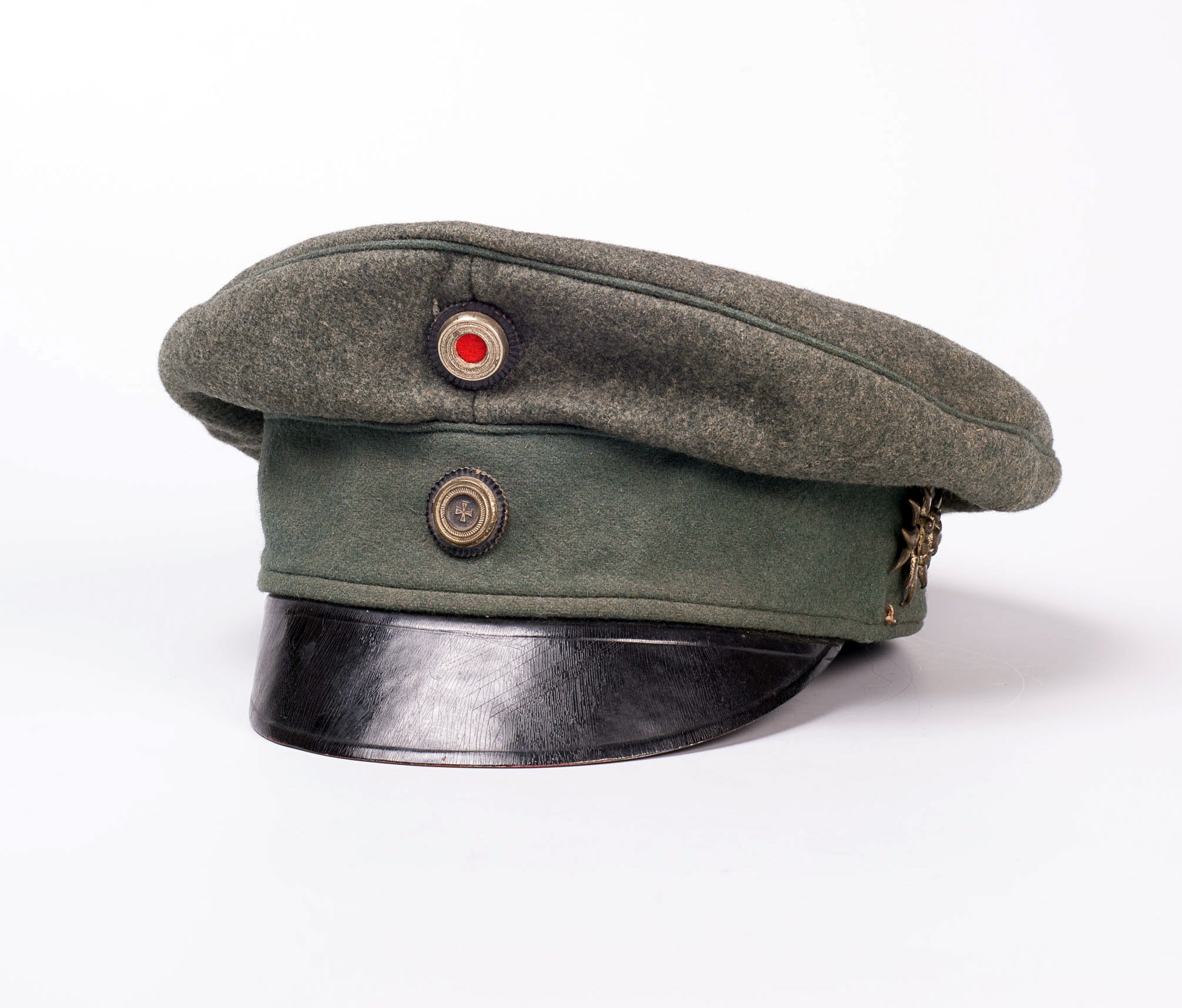 Einheitsfeldmütze für preußische Offiziere M 1916 (Wehrgeschichtliches Museum Rastatt CC BY-NC-SA)