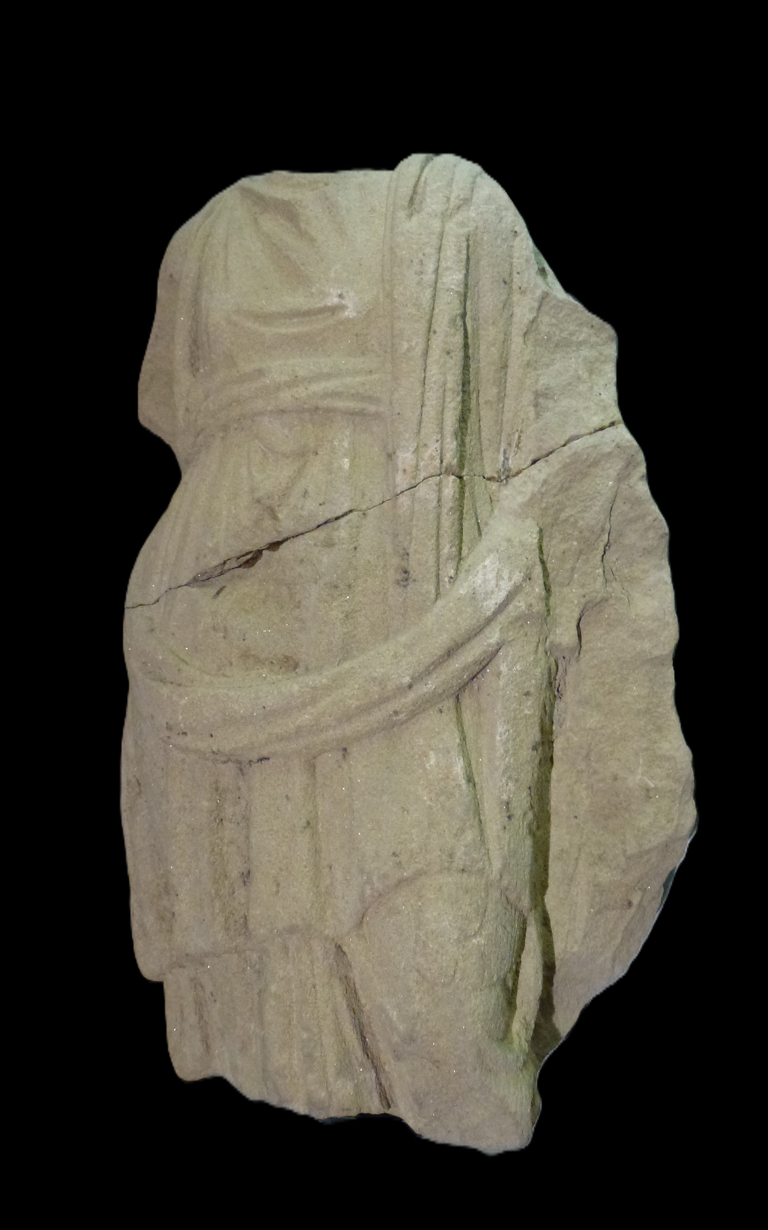 Torso einer römischen Göttin (Lobdengau-Museum Ladenburg CC BY-NC-SA)