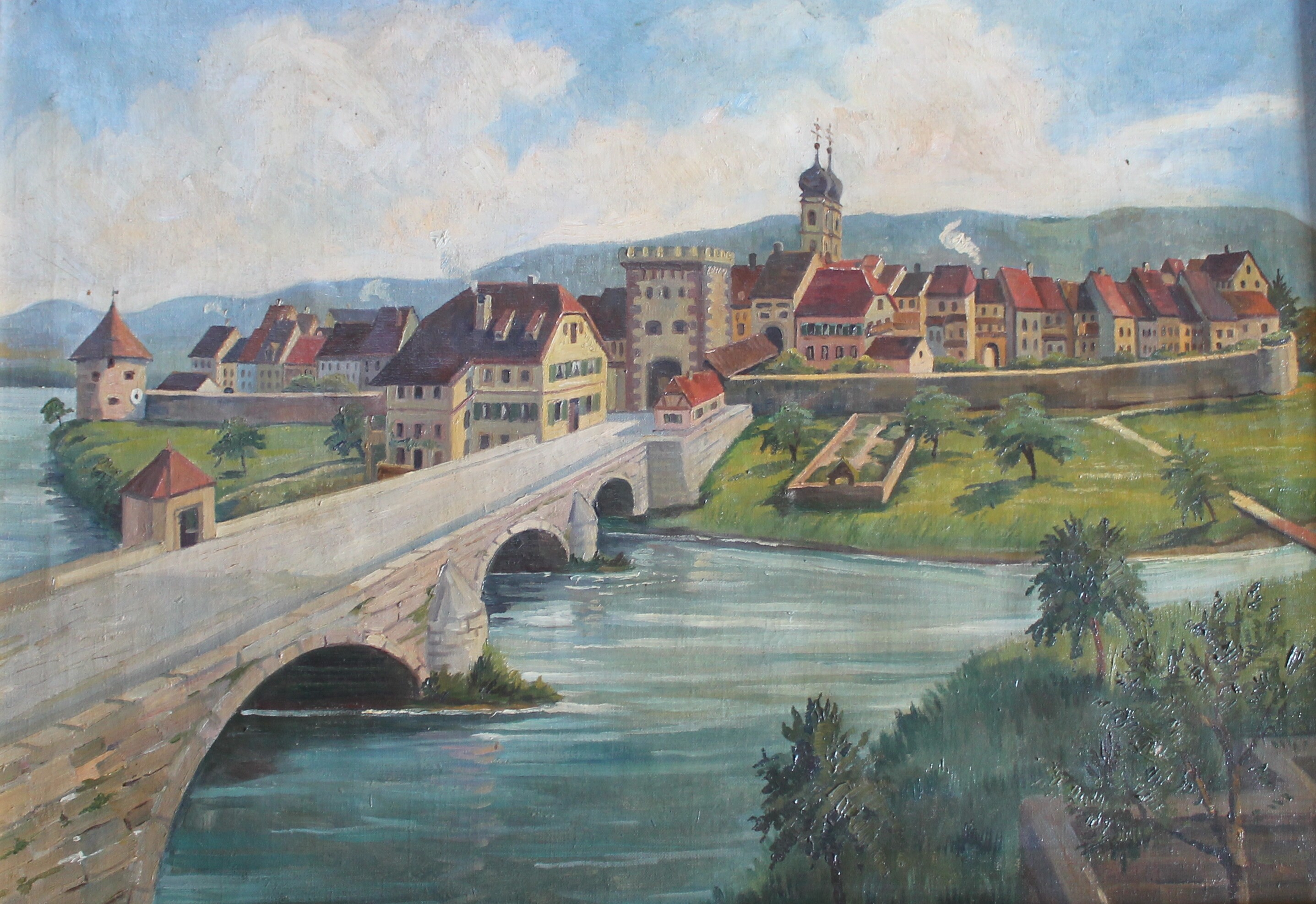 Steinbrücke (Hochrheinmuseum Schloss Schönau CC BY-NC-SA)