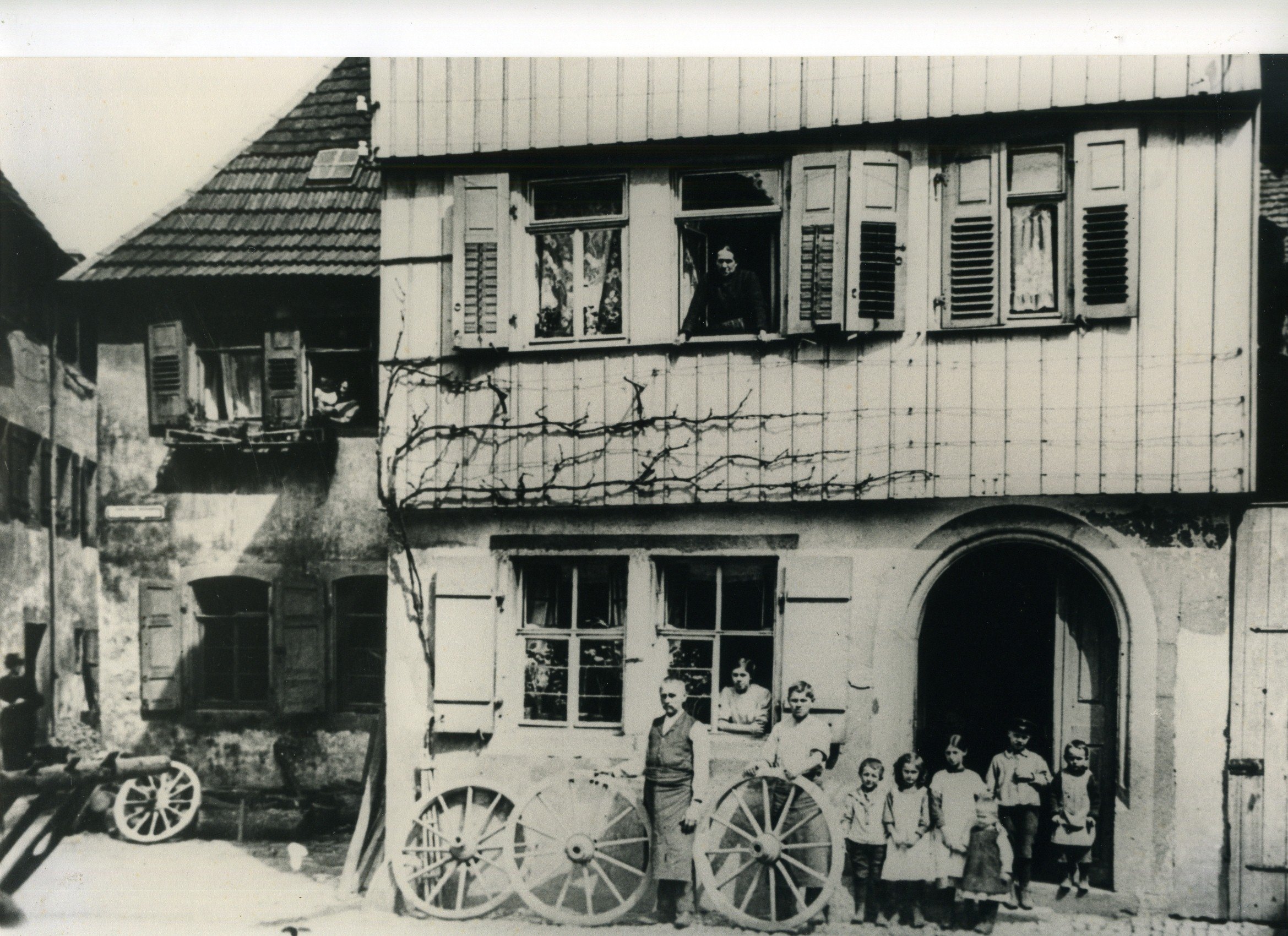 Haus Becker historisch (Stadtmuseum Mosbach CC BY-NC-SA)