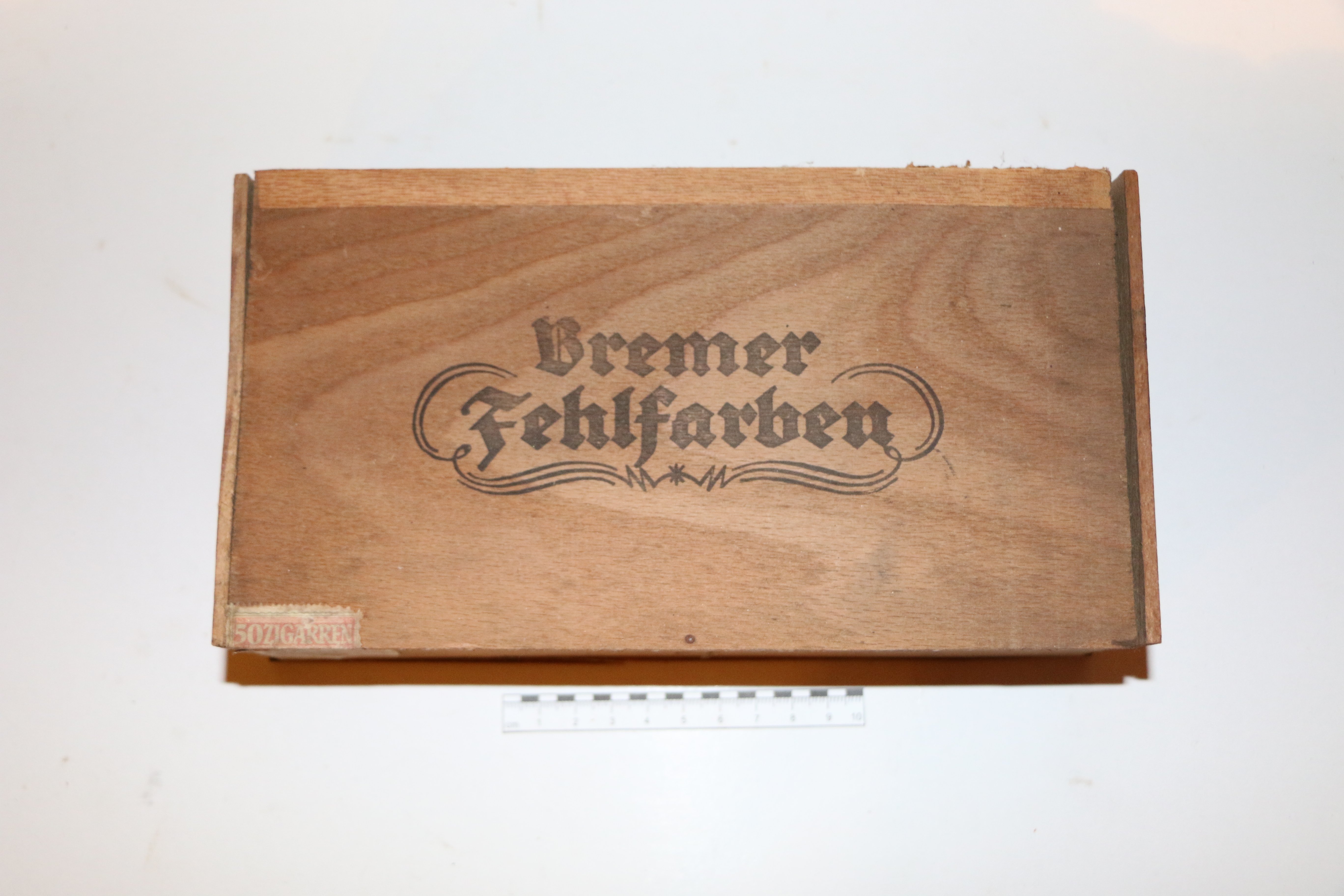 Zigarrenkiste (Hammerschmiede mit Bienen- und Heimatmuseum Reichenbach CC BY-NC-SA)