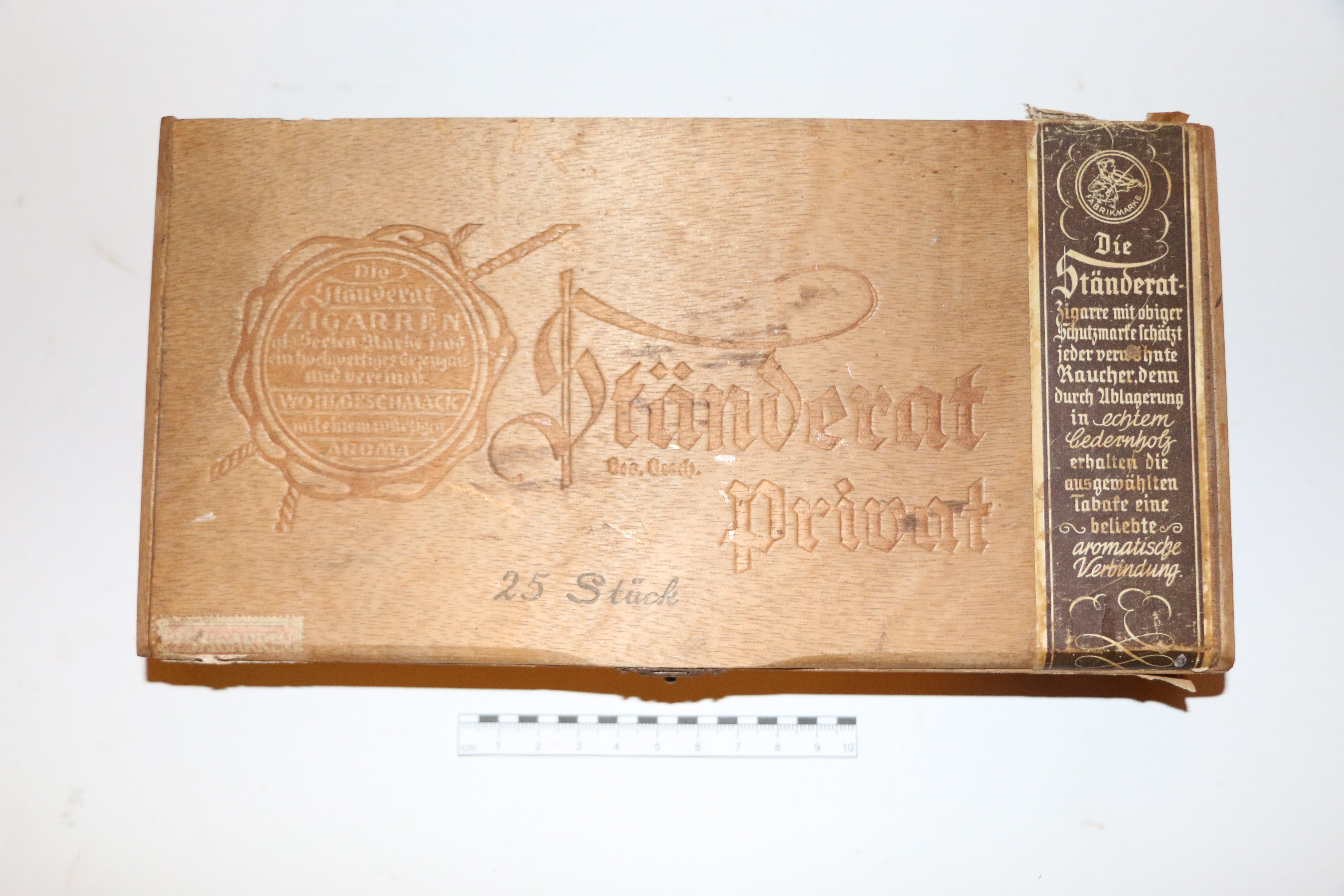 Zigarrenkiste (Hammerschmiede mit Bienen- und Heimatmuseum Reichenbach CC BY-NC-SA)