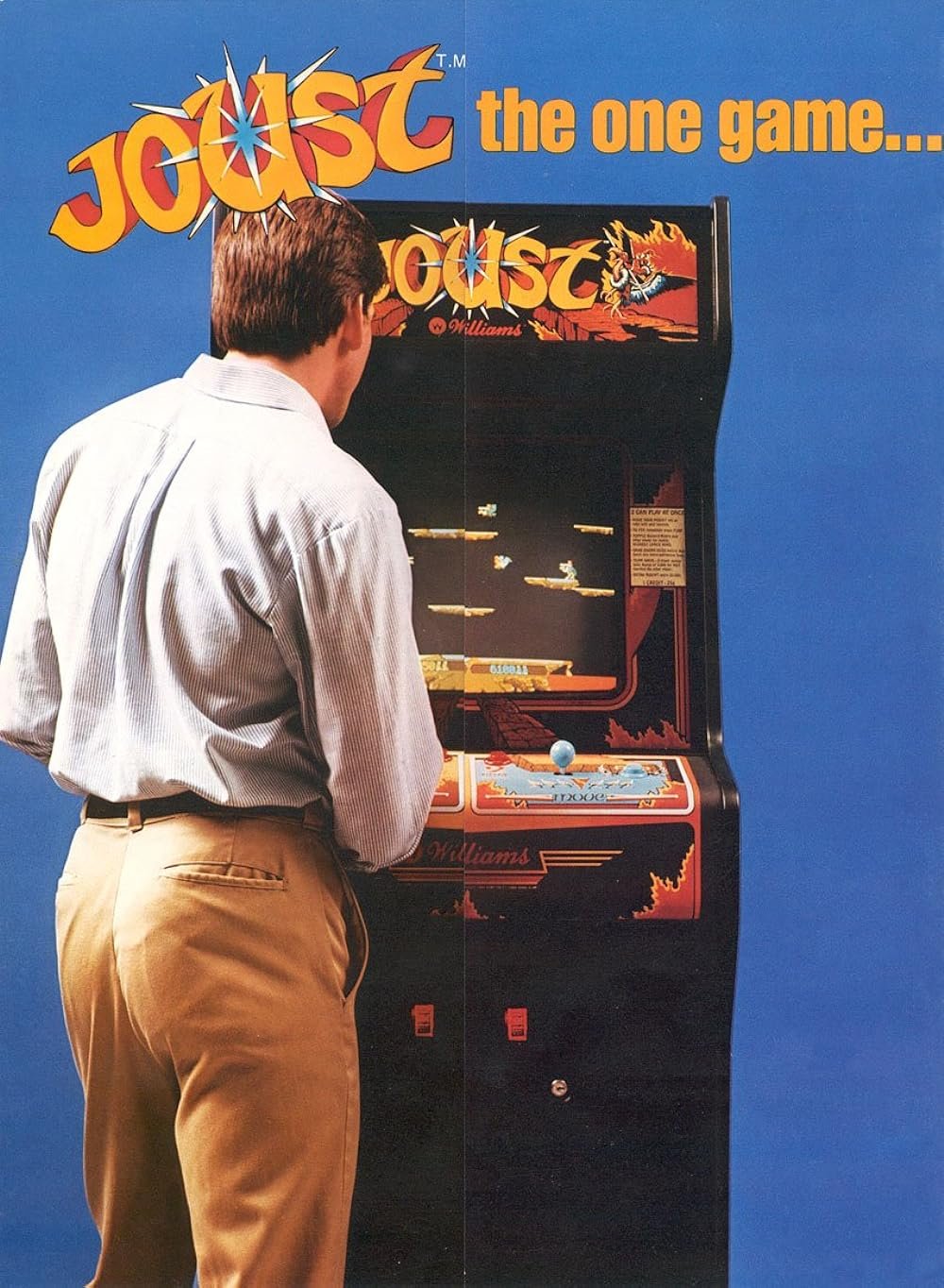 Joust (The Arcade Flyer Archive CC BY-NC-SA)