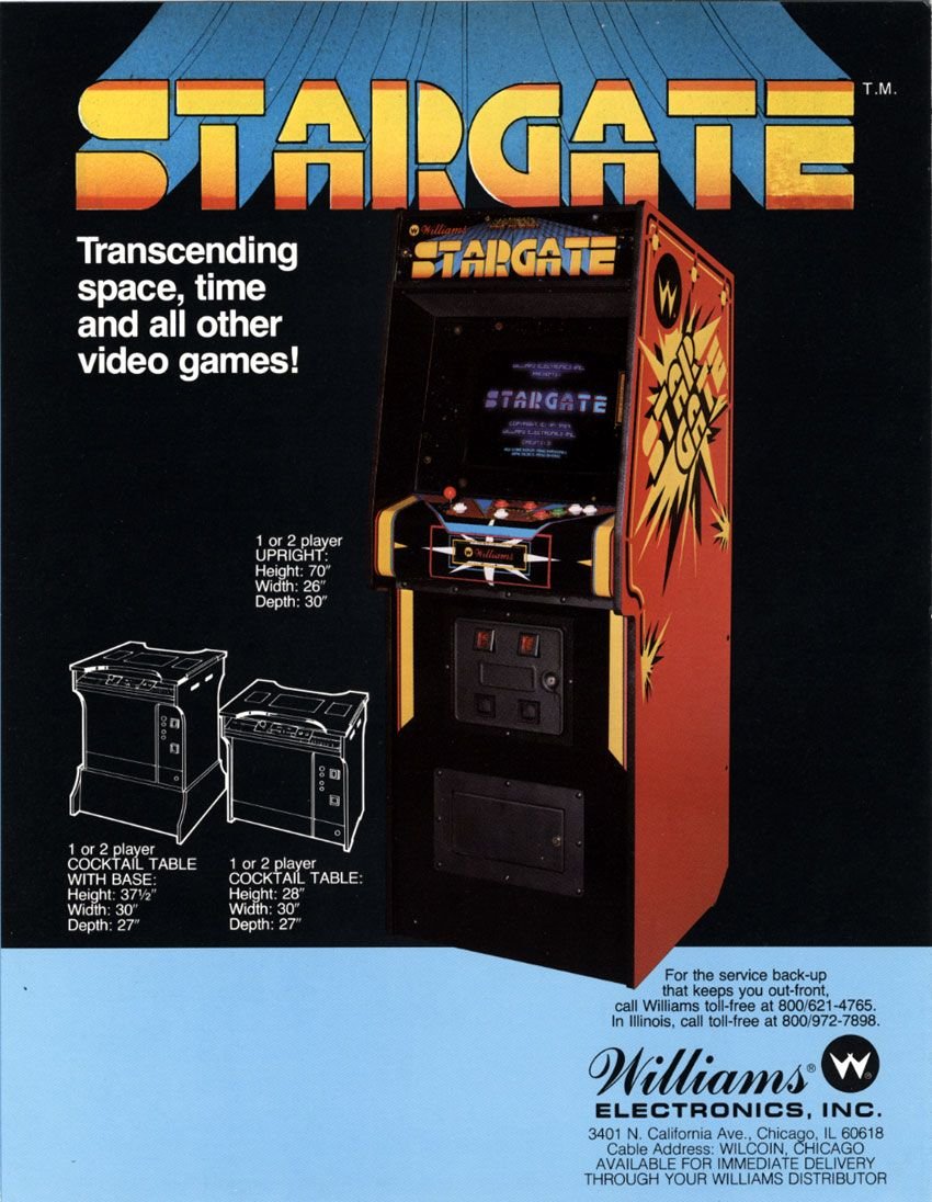 Stargate (Museum RetroGames e. V. CC BY-NC-SA)