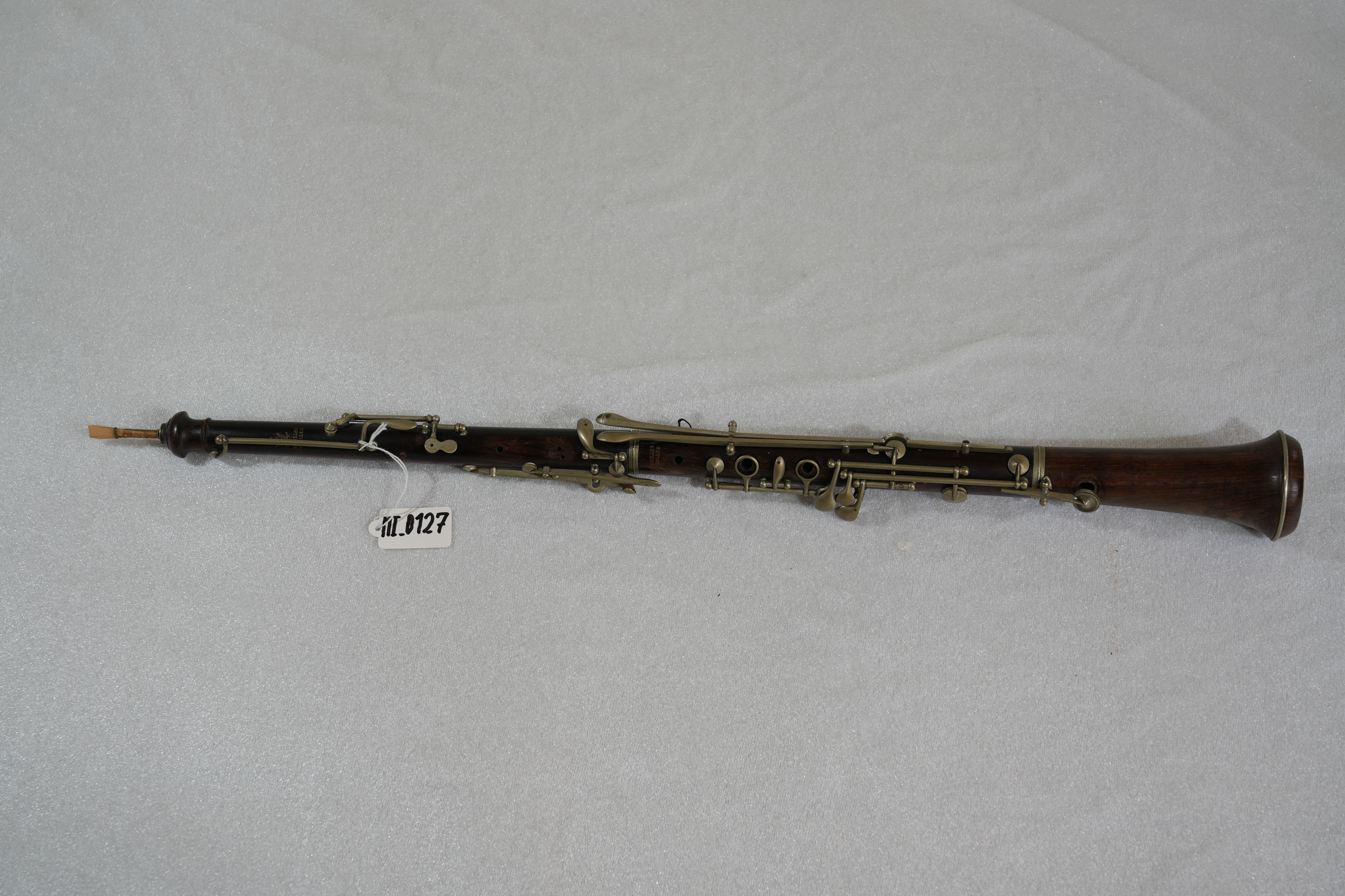 MIB_0127 Oboe, Doppelrohrblattinstrument (Geschichts- und Heimatverein Eglofs e.V. CC BY-NC-SA)