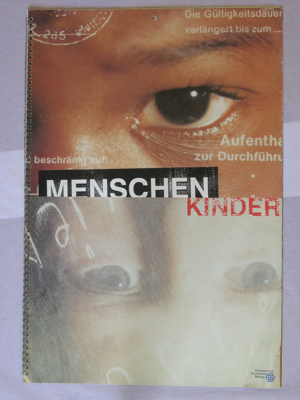 &quot;Menschenkinder&quot;; Kalender für 1997 (Stadtmuseum Stuttgart CC BY-NC-SA)