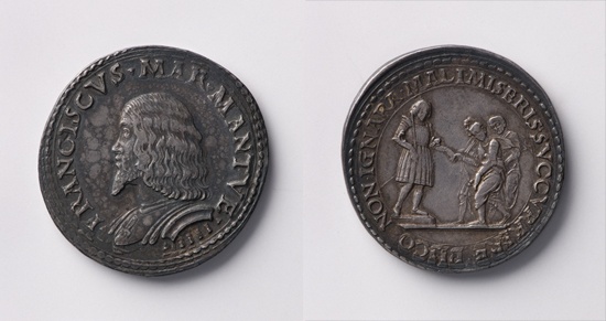 Medaille auf Francesco II. Gonzaga (Landesmuseum Württemberg, Stuttgart CC BY-SA)