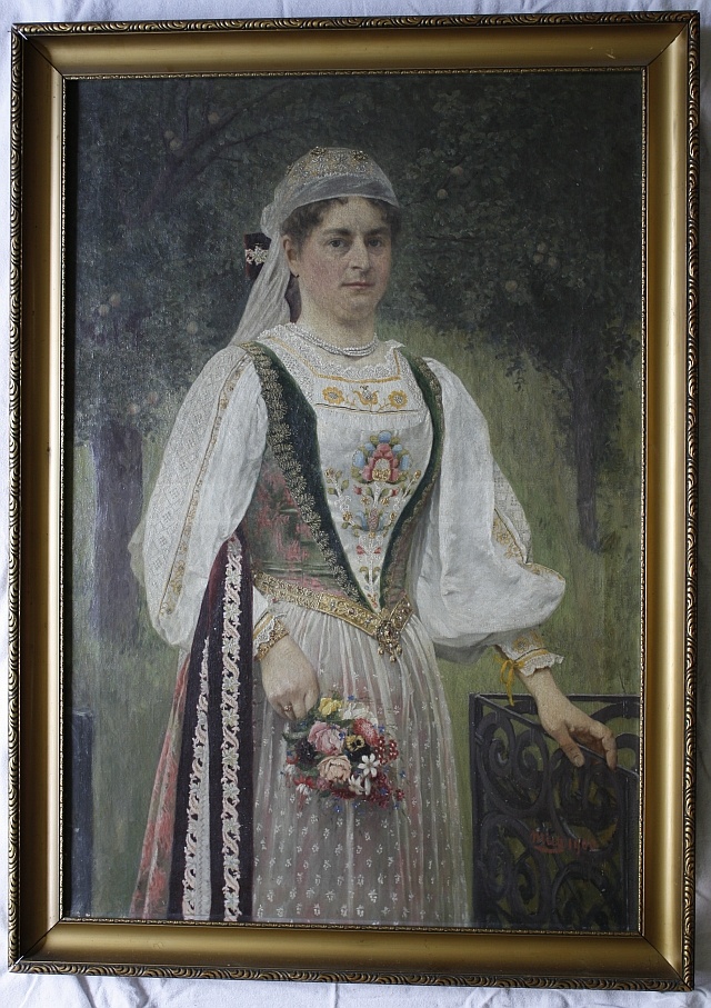 Portrait der Urgroßmutter (Stadtmuseum Stuttgart CC BY-NC-SA)