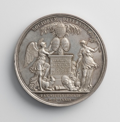 Medaille Ludwigs XIV. von Frankreich auf den Frieden von Saint-Germain 1679 (Landesmuseum Württemberg, Stuttgart CC BY-SA)