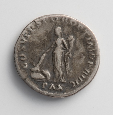 Denar des Trajan mit Darstellung der Pax (Landesmuseum Württemberg, Stuttgart CC BY-SA)