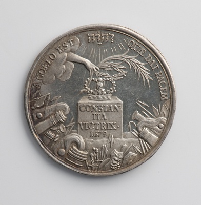 Medaille auf den Frieden von Lund 1679 (Landesmuseum Württemberg, Stuttgart CC BY-SA)