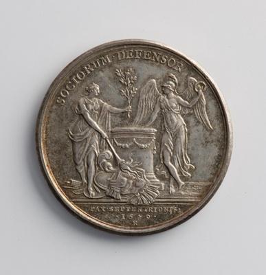 Medaille Ludwigs XIV. auf den Frieden von Saint-Germain 1679 (Landesmuseum Württemberg, Stuttgart CC BY-SA)