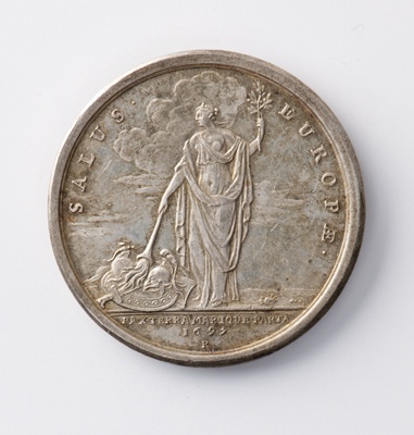 Medaille Ludwigs XIV. auf den Frieden von Rijswijk 1697 (Landesmuseum Württemberg, Stuttgart CC BY-SA)