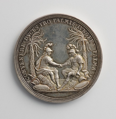 Medaille auf den Frieden von Rastatt 1714 (Landesmuseum Württemberg, Stuttgart CC BY-SA)