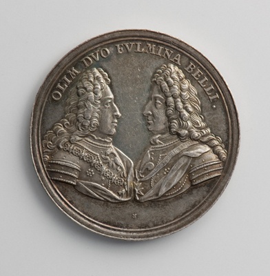 Medaille auf den Frieden von Rastatt 1714 (Landesmuseum Württemberg, Stuttgart CC BY-SA)