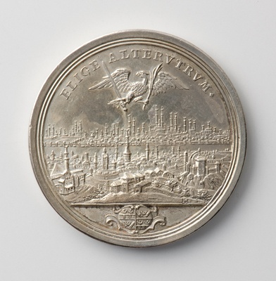 Medaille auf Frieden von Passarowitz 1718 (Landesmuseum Württemberg, Stuttgart CC BY-SA)