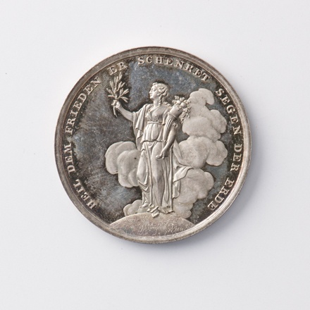 Medaille auf den Frieden von Lunéville 1801 (Landesmuseum Württemberg, Stuttgart CC BY-SA)