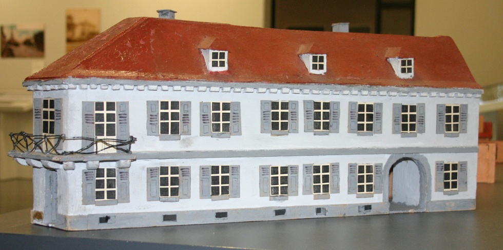 Wohnhaus im Weinbrennerstil (Stadtmuseum Karlsruhe CC BY-NC-SA)