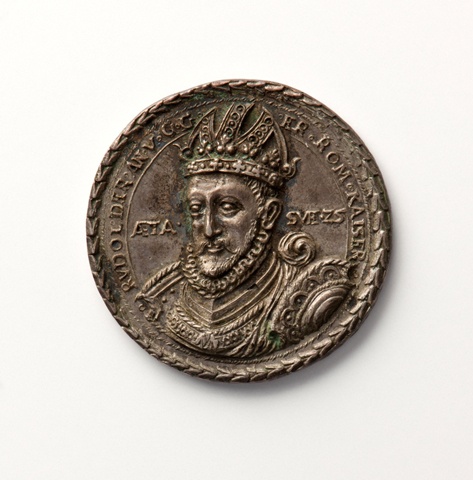 Medaille auf Kaiser Rudolf II. aus dem Jahr 1576 (Landesmuseum Württemberg, Stuttgart CC BY-SA)