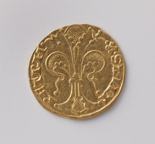 Goldgulden des Papstes Urban V., geprägt in Avignon (Landesmuseum Württemberg, Stuttgart CC BY-SA)