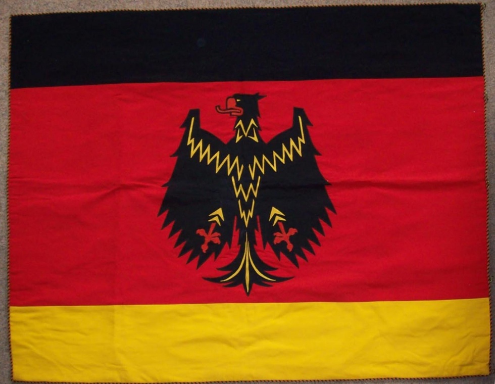 Reichsbanner Schwarz Rot Gold Fahne (Museum am Markt Schiltach CC BY-NC-SA)