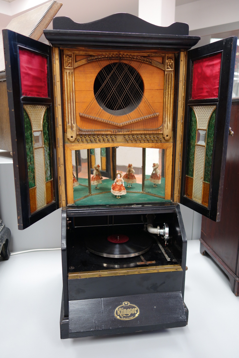 Grammophon Klingsor Verdi (Deutsches Phonomuseum CC BY-NC-SA)