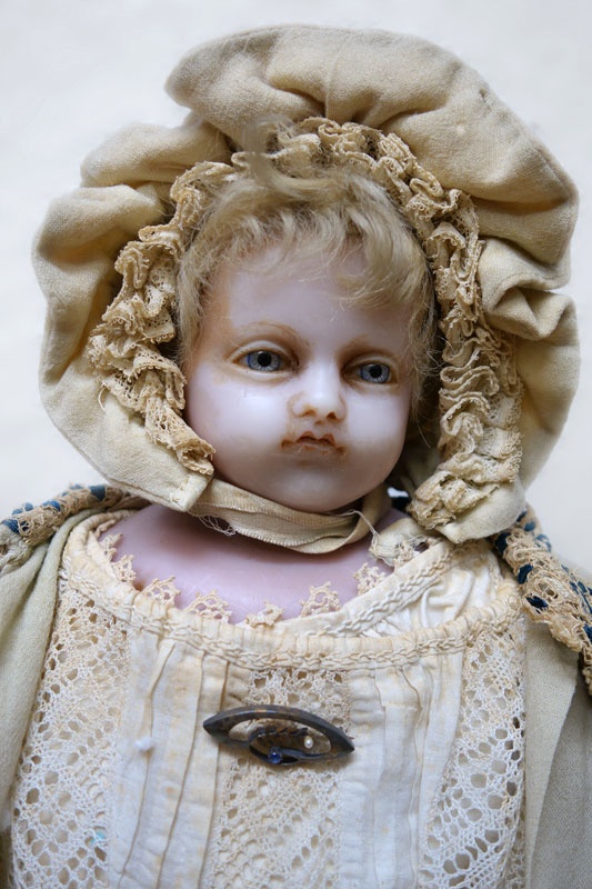 Schaupuppe (Puppenmuseum Staufen CC BY-NC-SA)