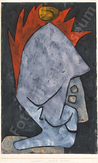 Paul Klee: Mephisto als Pallas 1939 UU 15 (Ulmer Museum CC BY-NC-ND)