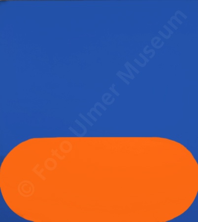 Ellsworth Kelly: Orange Blue (Ulmer Museum. Mit freundlicher Genehmigung von Ellsworth Kelly, New York RR-F)