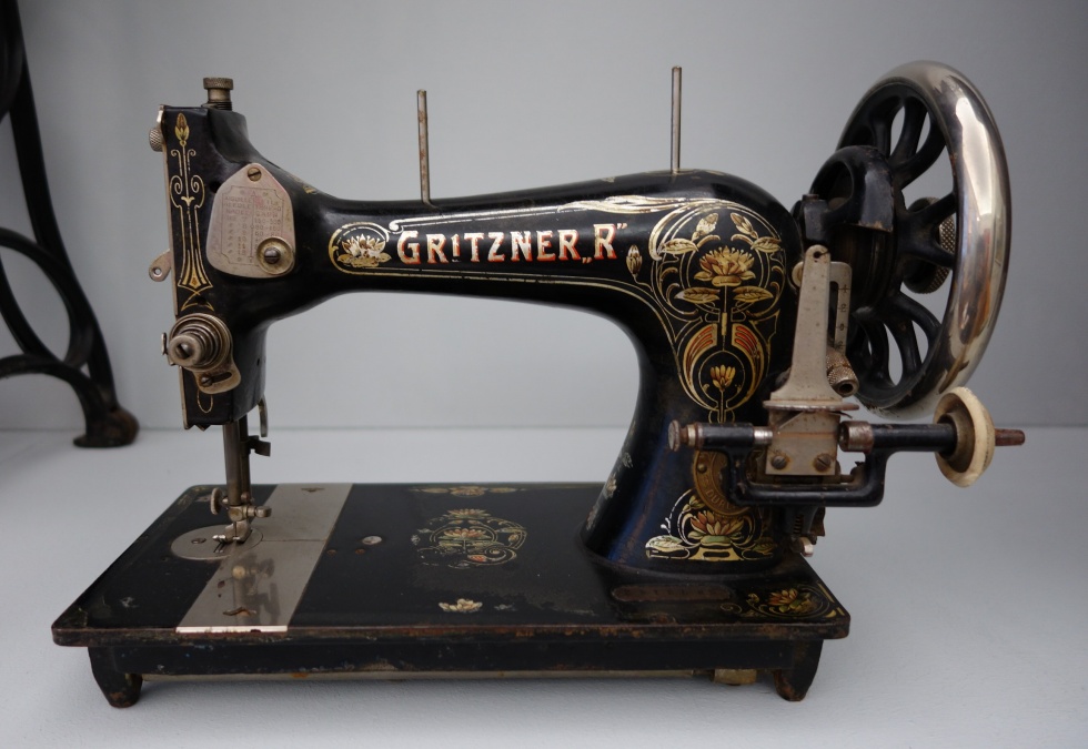 Gritzner Nähmaschine (Pfinzgaumuseum in der Karlsburg CC BY-NC-SA)
