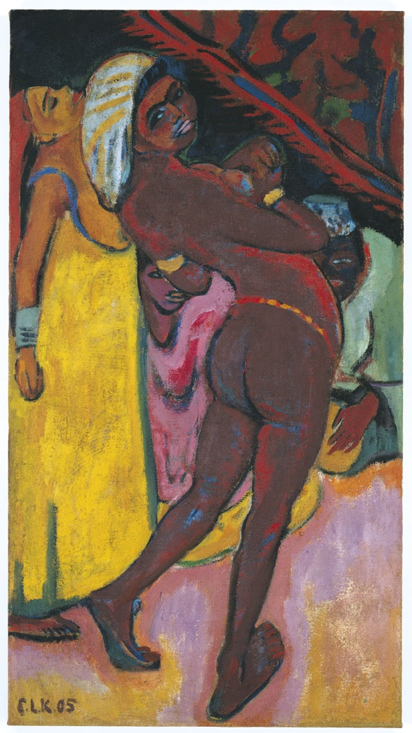 Ernst Ludwig Kirchner: Negertänzerin (Sammlung Würth CC BY-NC-SA)