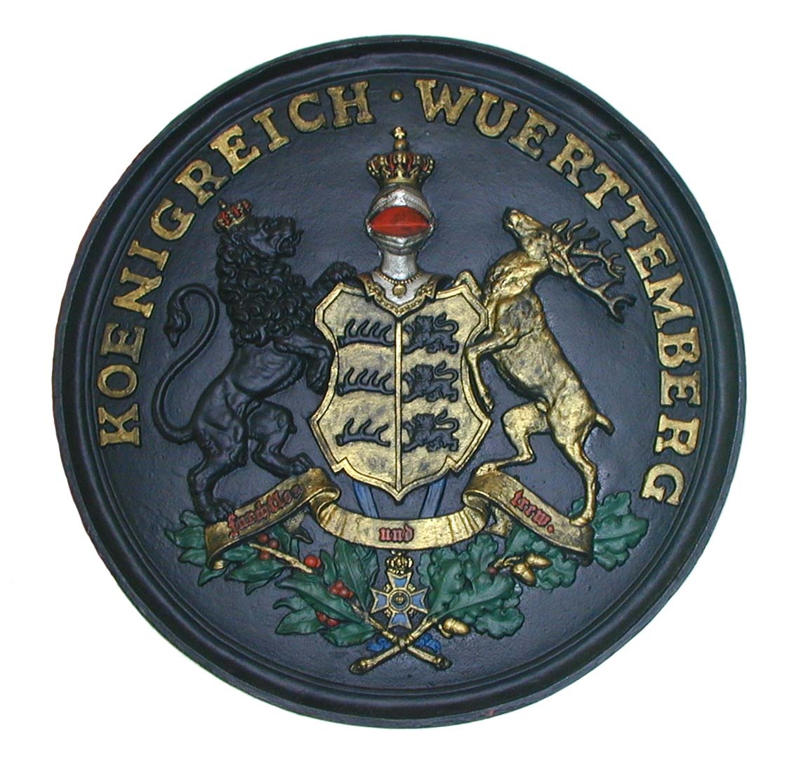 Grenztafel Königreich Württemberg (Heimatmuseum Altes Rathaus Loßburg CC BY)