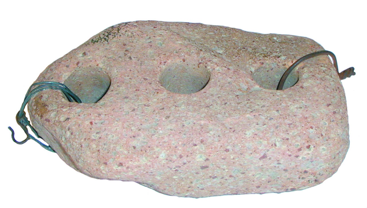 Steingewicht für Schwarzwälder Räderuhr (Heimatmuseum Altes Rathaus Loßburg CC BY)