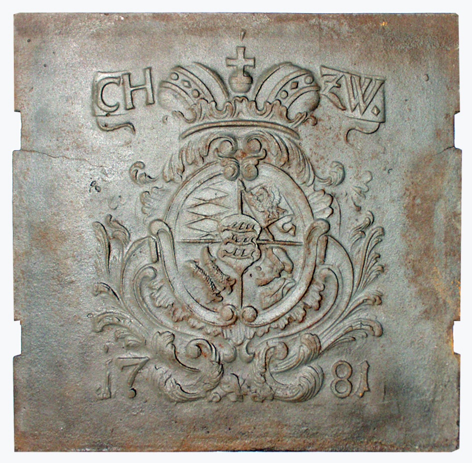 Ofenplatte mit dem Wappen der Herzöge von Württemberg (Stadtmuseum Rottweil CC BY)